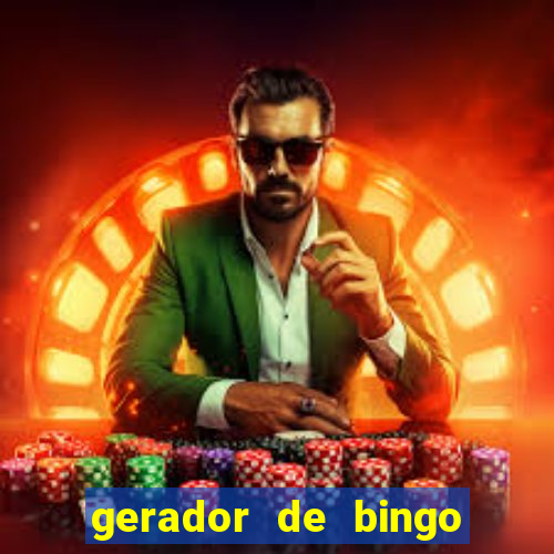 gerador de bingo de palavras